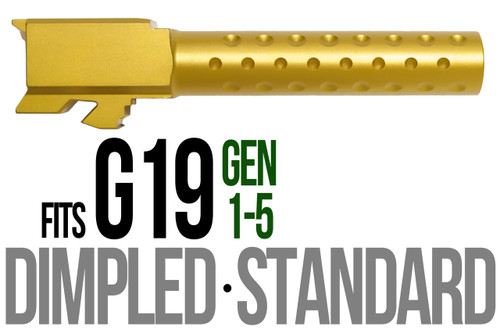 Fits Glock 17 9mm Flush Fit Barrel in Dark Earth