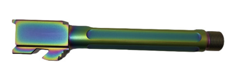 Fits Glock 17 9mm Match Golf Ball Dimpled Threaded Barrel in Chameleon