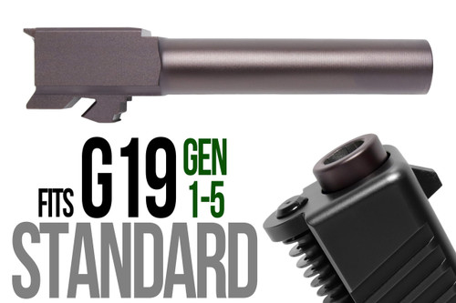 Fits Glock 19 9mm Flush Fit Barrel