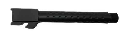 Fits Glock 19 9mm Match Chunky Spiral Fluted Barrel in Gold