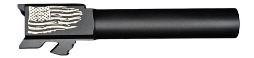Tattered Flag Logo Combat Armory barrel Fits Glock 19 New 9mm Match Grade Barrel Threaded