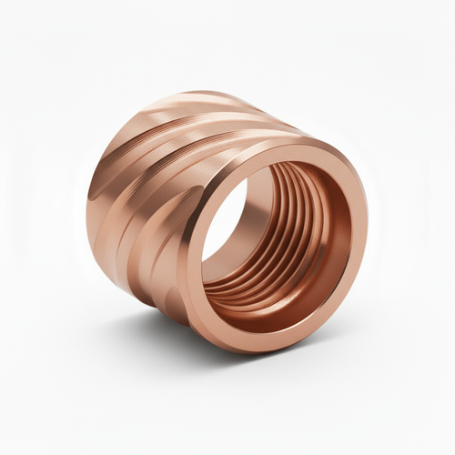 Thread Protector 1/2 x 28 (9mm & .357SIG Barrel) Smooth in Rose Gold