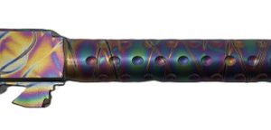 Fits Glock 17 9mm Match Golf Ball Dimpled Threaded Barrel in Python - Polymer80 Shop