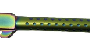 Fits Glock 17 9mm Match Straight Fluted Barrel Threaded in Radio Active - Polymer80 Shop