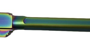 Fits Glock 17 9mm Match Golf Ball Dimpled Threaded Barrel in Chameleon - Polymer80 Shop