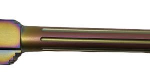 Fits Glock 19 9mm Match Thin Spiral Fluted Barrel Threaded in Chameleon - Polymer80 Shop