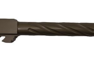 Fits Glock 17 9mm Match Golf Ball Dimpled Threaded Barrel in Radio Active - Polymer80 Shop