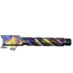 Fits Glock 19 9mm Match Chunky Spiral Fluted Barrel in Python - Polymer80 Shop