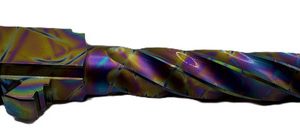 Fits Glock 17 9mm Match Chunky Spiral Fluted Threaded Barrel in Python - Polymer80 Shop
