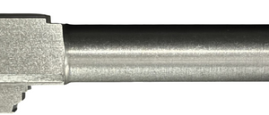 Fits Glock 19 New 9mm Match Grade Barrel Threaded in Naked Stainless Steel - Polymer80 Shop
