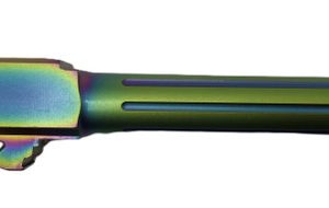 Fits Glock 17 9mm Match 5 Sided Flat Fluted Threaded Barrel in Radio Active - Polymer80 Shop