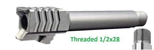 Fits Glock 19 9mm Diamond Weave Barrel in Gold - Polymer80 Shop
