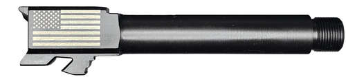 Don't Tread on Me Logo Combat Armory barrel Fits Glock 19 9mm Match Grade Barrel - Polymer80 Shop