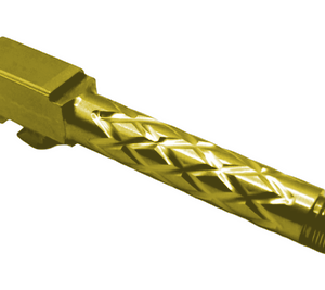 Fits Glock 26 9mm Match Grade Barrel in Gold - Polymer80 Shop