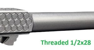 Fits Glock 19 9mm Match Honeycomb Barrel Naked Stainless Steel - Polymer80 Shop