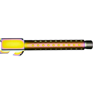 Fits Glock 17 9mm Match Straight Fluted Barrel Threaded in Chameleon - Polymer80 Shop