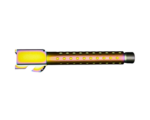 Fits Glock 17 9mm Match Straight Fluted Barrel Threaded in Chameleon - Polymer80 Shop