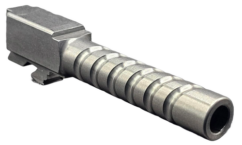 Fits Glock 19 9mm Match Titan 4 Series Threaded Barrel Naked Stainless Steel - Polymer80 Shop