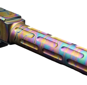 Fits Glock 19 9mm Morse Code Barrel Threaded in Python - Polymer80 Shop
