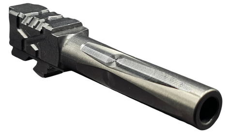 Fits Ruger RXM 9mm Match Grade Chunky Spiral Fluted Threaded in Radio Active - Polymer80 Shop