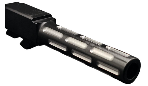 Fits Glock 19 9mm Match Titan 3 Series Threaded Barrel Naked Stainless Steel - Polymer80 Shop
