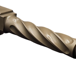 Fits Glock 17 9mm Match 5 Sided Flat Fluted Barrel in Gold - Polymer80 Shop
