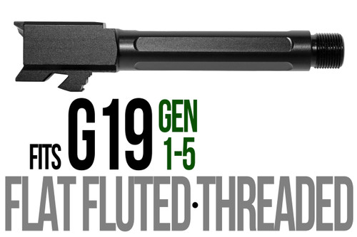 Fits Glock 19 New 9mm Match Grade Barrel In Copper - Polymer80 Shop