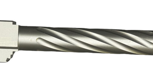 Fits Glock 17 9mm Match 5 Sided Flat Fluted Threaded Barrel in Dark Earth - Polymer80 Shop