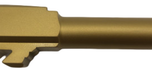 Fits Glock 19 9mm Match Chunky Spiral Fluted Threaded Barrel Naked Stainless Steel - Polymer80 Shop