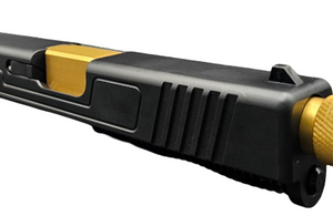 Slide Fits Glock 19 Gen3 Fully Assembled Radius in Gold - Polymer80 Shop