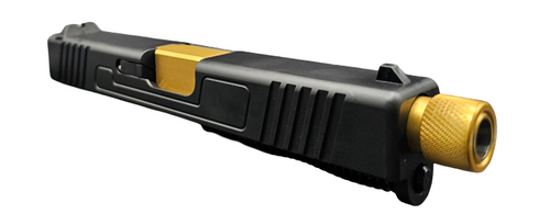 Slide Fits Glock 19 Gen3 Fully Assembled Radius in Gold - Polymer80 Shop