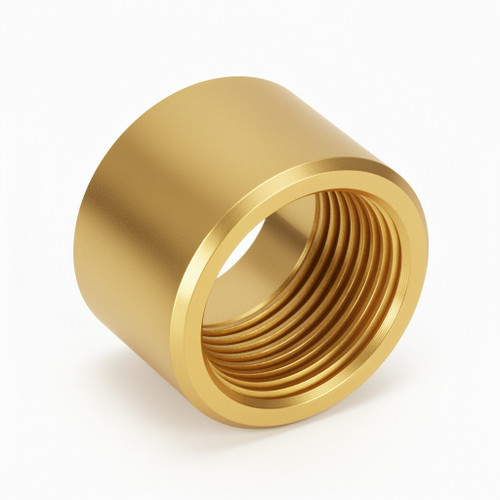 Thread Protector 1/2 x 28 (9mm & .357SIG Barrel) Smooth in Copper - Polymer80 Shop