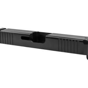 Slide Fits Glock 19 Gen3 Fully Assembled Rounded Edges Tapered Nose Black Nitride - Polymer80 Shop
