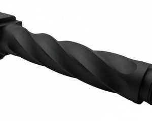 Fits Glock 19 9mm Match Chunky Spiral Fluted Barrel in Black - Polymer80 Shop