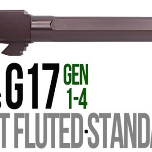 Fits Glock 17 9mm Match 5 Sided Flat Fluted Threaded Barrel in Python - Polymer80 Shop