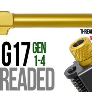Fits Glock 19 9mm Match Barrel Threaded in Python - Polymer80 Shop