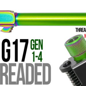 Fits Glock 17 New  9mm Match Grade Barrel  in Radio Active - Polymer80 Shop