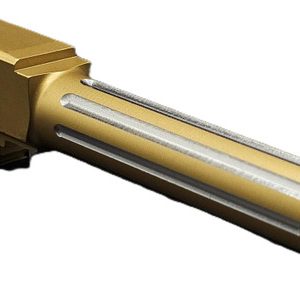 Fits Glock 19 9mm Match Golf Ball Dimpled 2 Tone in Gold - Polymer80 Shop
