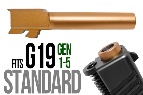 Fits Glock 17 9mm Match Barrel Threaded in Python - Polymer80 Shop