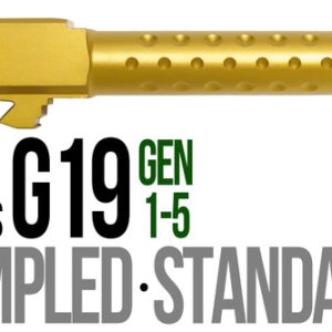 Fits Glock 17 9mm Flush Fit Barrel in Dark Earth - Polymer80 Shop