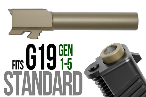 Fits Glock 19 9mm Flush Fit Barrel in Chameleon - Polymer80 Shop