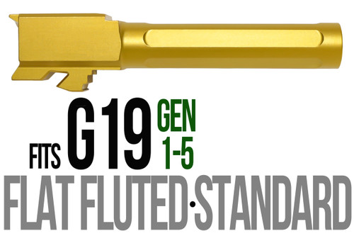 Fits Glock 19 9mm Flush Fit Barrel in Python - Polymer80 Shop