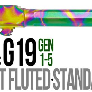 Fits Glock 17 9mm Flush Fit Barrel in Radio Active - Polymer80 Shop
