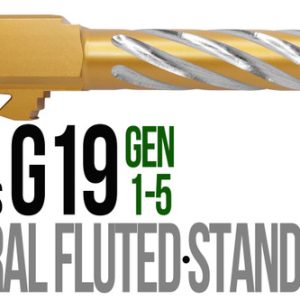 Fits Glock 19 9mm Thick Spiral Flush Fit Barrel in Chameleon - Polymer80 Shop