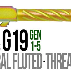 Fits Glock 17 New  9mm Match Grade Barrel in Gold - Polymer80 Shop