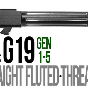 Fits Glock 19 9mm Match Straight Fluted Barrel 2 Tone - Polymer80 Shop
