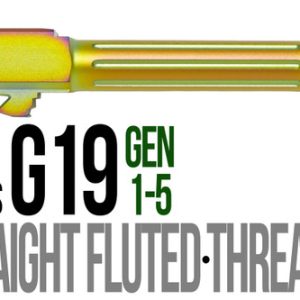 Fits Glock 19 9mm Match Straight Fluted Barrel in Chameleon - Polymer80 Shop