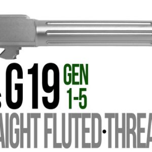 Fits Glock 19  9mm Match Barrel in Plum - Polymer80 Shop