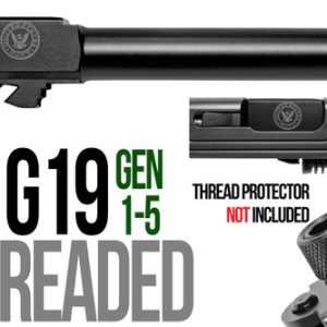 Navy Logo Combat Armory barrel Fits Glock 19 9mm Match Grade Barrel - Polymer80 Shop