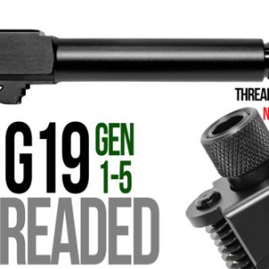Fits Glock 17 New  9mm Match Grade Barrel threaded - Polymer80 Shop